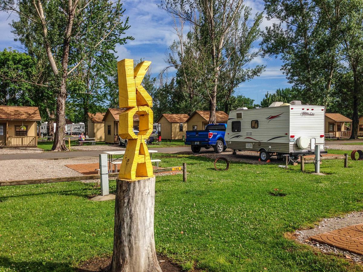 Sandusky Koa Holiday Campground Hotel Buitenkant foto